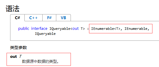 IQueryable语法